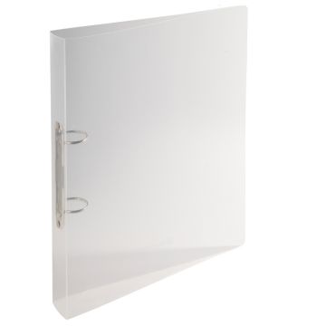 Exacompta 54342E Crystal : Classeur souple Cristal - 2 anneaux