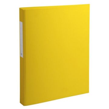 Classeurs 2 anneaux ronds - Jaune (Classement 54386E) EXACOMPTA
