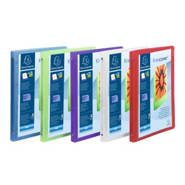 EXACOMPTA : Classeurs personnalisables 1 pochette - Assortiment 54769E