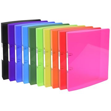 Classeur semi-rigide Iderama - 2 anneaux de 30 mm - Assortiment : EXACOMPTA Visuel