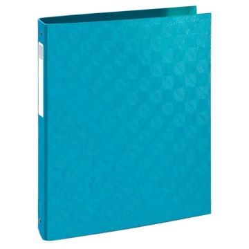 Classeur rigide à 2 anneaux - Dos 40 mm - Bleu Turquoise EXACOMPTA 1928