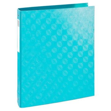 Classeur rigide à 2 anneaux - Dos 40 mm - Bleu Tropique EXACOMPTA 1928