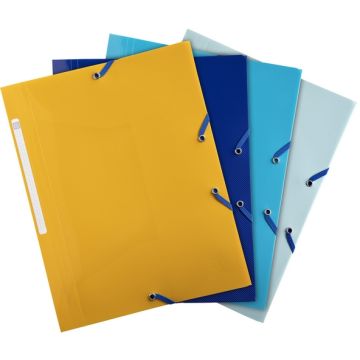 Chemise à élastiques - Assortiment : EXACOMPTA Bee Blue image