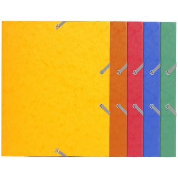 Chemise à élastiques 3 rabats - Format scolaire : EXACOMPTA Visuel