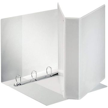 Classeur Personnalisable 3 Pochettes - Blanc - 4 anneaux de 50 mm : ESSELTE Image