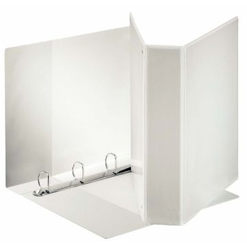 Classeur Personnalisable 3 Pochettes - Blanc - 4 anneaux de 60 mm : ESSELTE Visuel