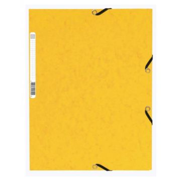 Lot de 50 chemises à élastiques 55309E Jaune Exacompta