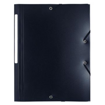 Lot de 50 Chemises en PP à élastiques - Noir EXACOMPTA 55801E