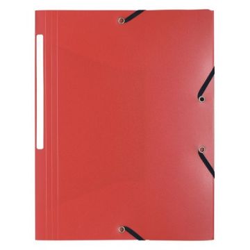 Lot de 50 Chemises en PP à élastiques - Rouge EXACOMPTA 55805E