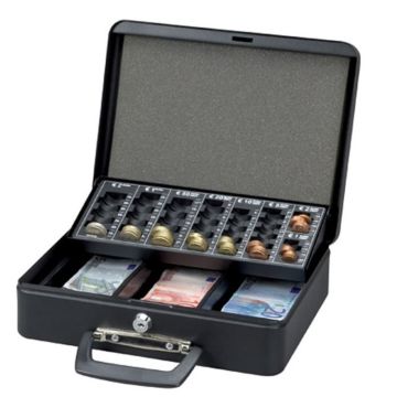 Caisse à monnaie avec trieur à pièces MAUL 56314-90 Ouvert