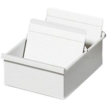 Bac pour 600 fiches - Format A7/IBF - Gris : EXACOMPTA Gamme K modele