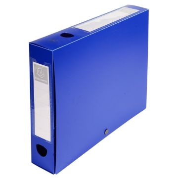 EXACOMPTA : Boîtes de classement bleu - Dos 60 mm 59632E