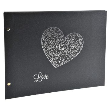 Album Photos Mariage Harmony Noir - 370 x 290 mm EXACOMPTA