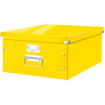 Photo Boite de rangement WOW A3 - 420 x 297 mm - Jaune LEITZ Image