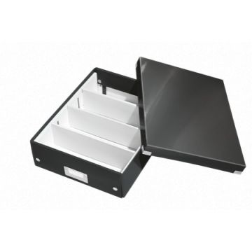 Boite de rangement à compartiments WOW - Noir LEITZ 6057-00-95 modèle