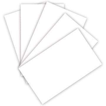 Feuille de papier - 220 g - 500 x 700 mm - Blanc : FOLIA Visuel