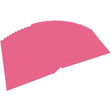 Feuille de papier - 220 g - 500 x 700 mm - Vieux Rose : FOLIA Visuel