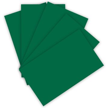 Feuille de papier - 220 g - 500 x 700 mm - Vert Sapin : FOLIA Visuel