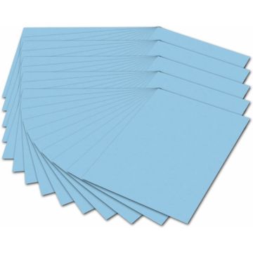 Carton de Bricolage A4 - Bleu Ciel - 300 g/m² : FOLIA Lot de 50 Visuel
