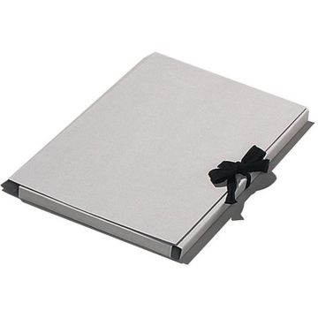Photo Carton à dessin à ruban - 500 x 700 mm - Gris FOLIA 