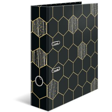 Classeur à levier - Dos de 70 mm - Hexagones : HERMA Fashion & Style image