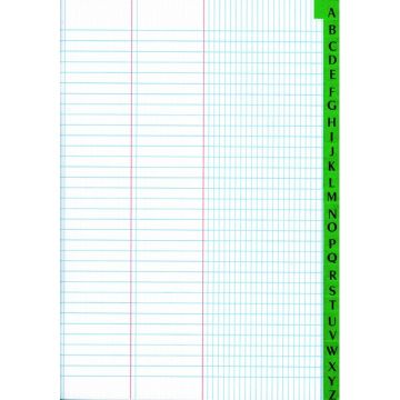 Répertoire A à Z 300 pages - 297 x 210 mm 71603 ELVE