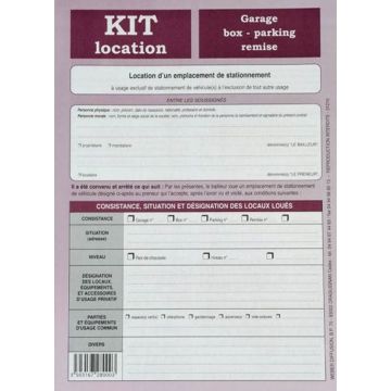 Kit de location de garage - WEBER 728 Image