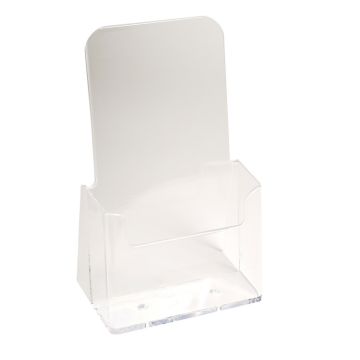 EXACOMPTA 73058D : Porte-documents de table - A6 vertical simple - Cristal