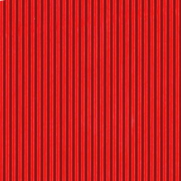 Feuille cartonnée ondulée - 500 x 700 mm - Rouge : FOLIA Visuel