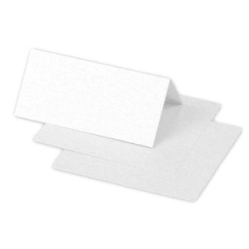 Photo POLLEN Porte-nom Blanc irisé 85 x 80 mm 75085C Clairefontaine