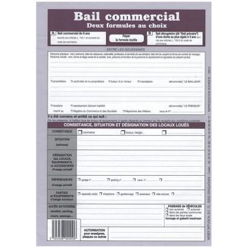 Bail Commercial - A4 - WEBER 800 Image 