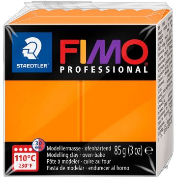 Pâte à Modeler durcissante au four FIMO Professional - 85 g - Orange : STAEDTLER Modèle