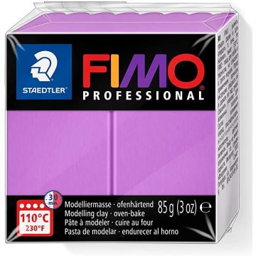 Pâte à Modeler durcissante au four FIMO Professional - 85 g - Lavande : STAEDTLER Modèle