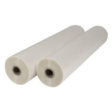 Photo Rouleau de film de plastification brillant - 150 mic - A1 : 635 mm x 75 m : PAVO Lot de 2