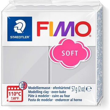 Pâte à Modeler - Gris dauphin : STAEDTLER Fimo Visuel