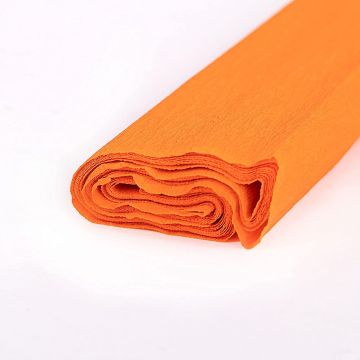 Papier Crépon - Orange rougeâtre clair : FOLIA Modèle