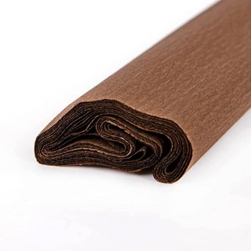 Papier Crépon - Marron chocolat : FOLIA Modèle