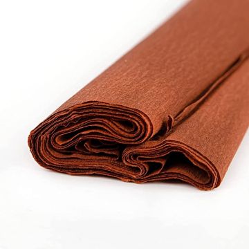 apier Crépon - Marron châtain : FOLIA Modèle