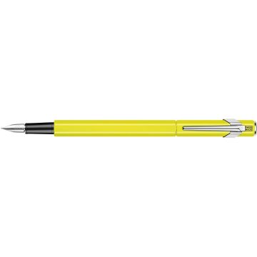 Stylo à plume - Largeur M - Jaune Fluo : CARAN D'ACHE 849 Fluo Line Image