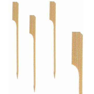 Photo Pique apéritif en bambou - 90 mm PAP STAR Golf