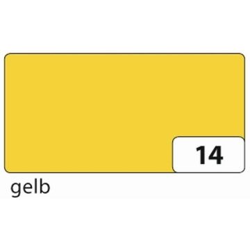 Papier Transparent - Jaune - 505 x 700 mm : FOLIA Visuel