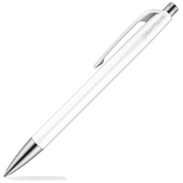Stylo à bille rétractable blanc - 888 Infinite : CARAN D'ACHE Modèle