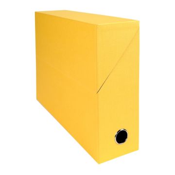 EXACOMPTA : Boîtes de classement Jaune - Dos 90 mm 89529E
