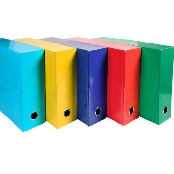 EXACOMPTA : Boîtes de classement Assortiment Iderama - Dos 90 mm 89920E