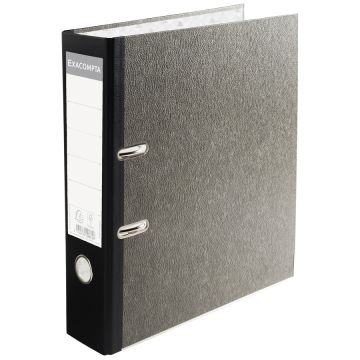 Classeur à levier - Dos de 80 mm - Dos Noir EXACOMPTA Photo