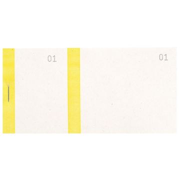 BLOCS VENDEUR Exacompta : Carnet de 100 tickets Jaune Image