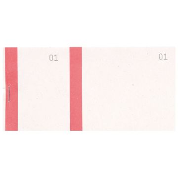 BLOC VENDEUR Exacompta Carnet de 100 tickets - Rouge Visuel