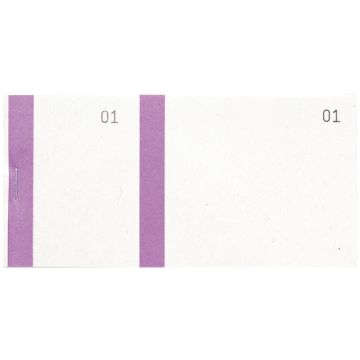 BLOCS VENDEUR Exacompta Carnet de 100 tickets - Violet Modèle