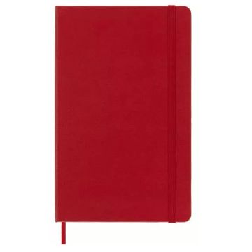 Carnet de Notes Ligné 21 x 13 cm L/A5 - Rouge Classic MOLESKINE 