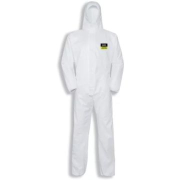 Combinaison de protection jetable 5/6 - Blanc - Taille L : UVEX image